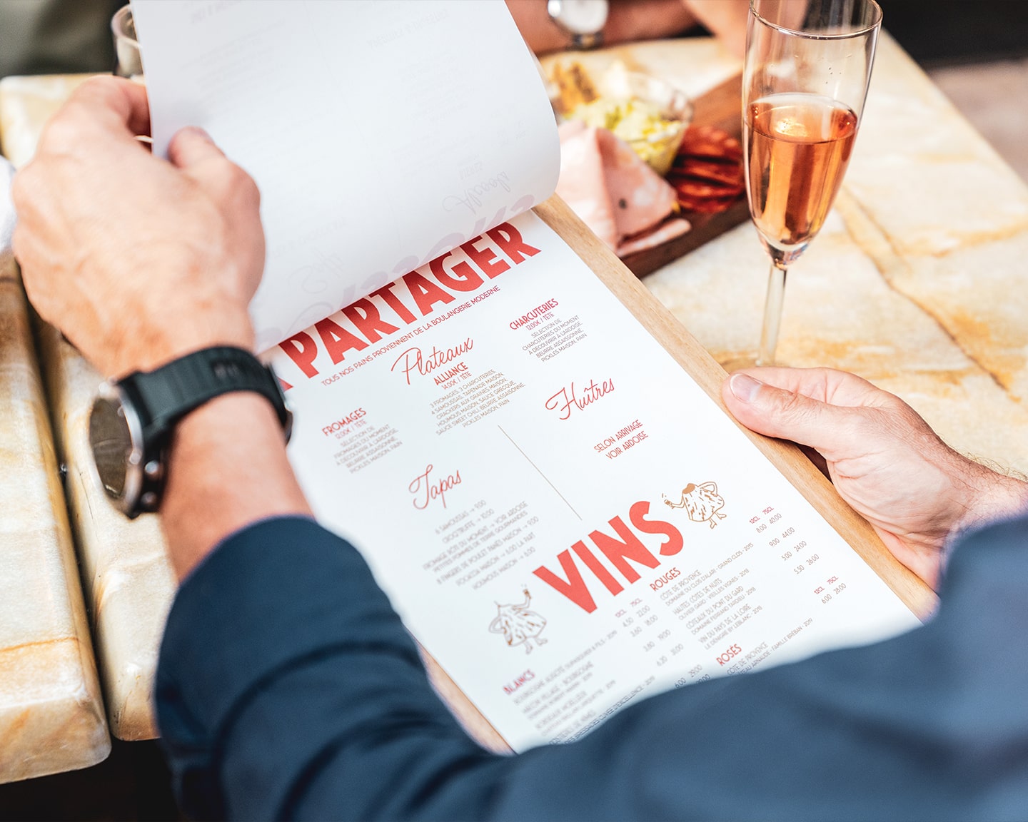 Bistrot 17 : branding of a bistrot in Auvergne © Pierre d'Alteroche