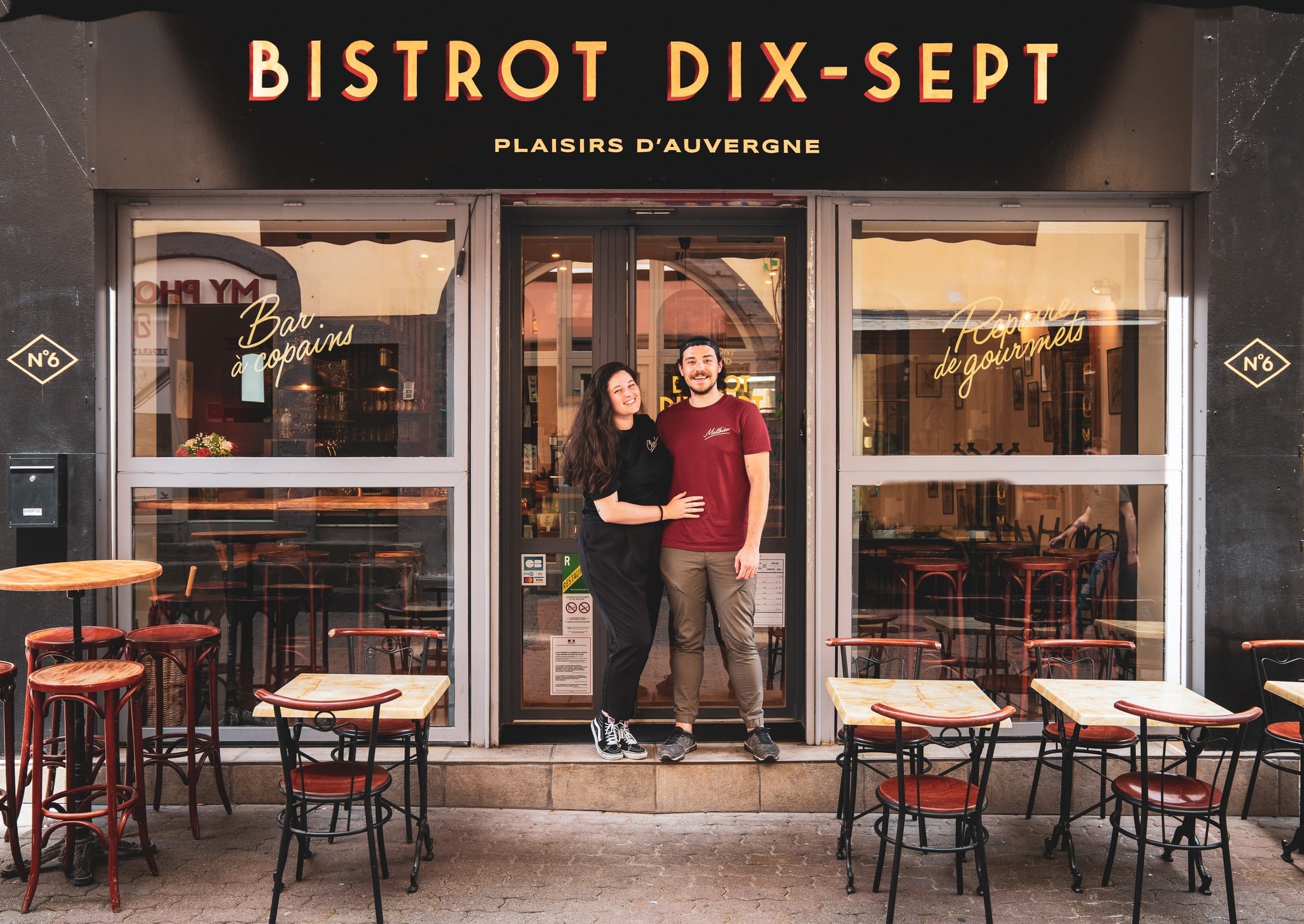 Bistrot 17 : branding of a bistrot in Auvergne © Pierre d'Alteroche