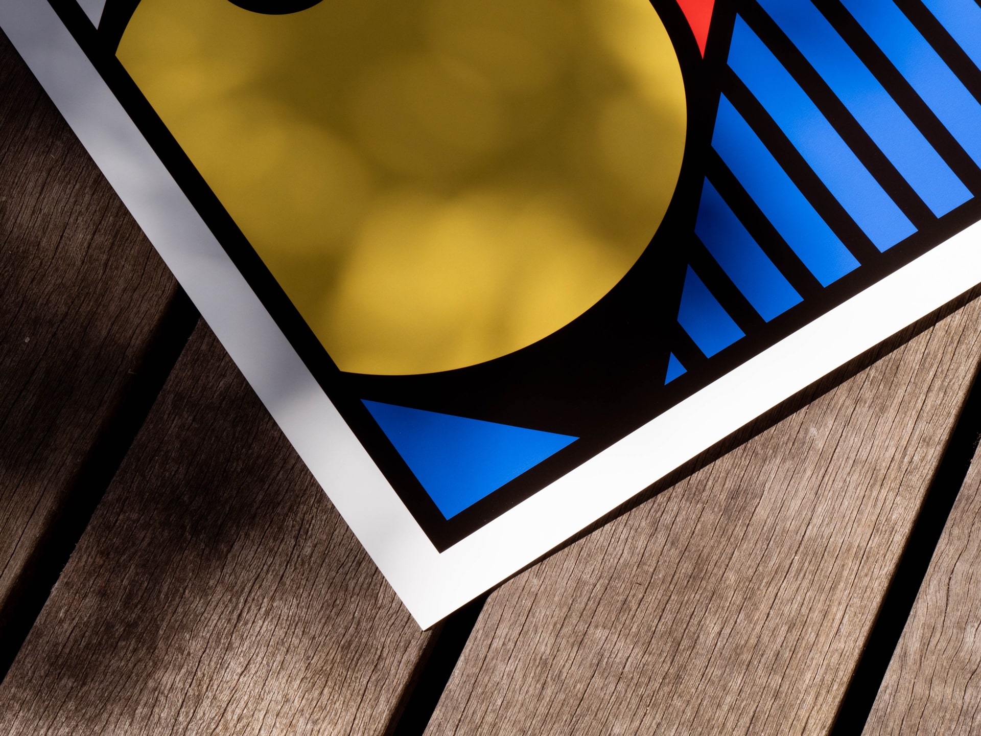 Geometric and minimalist posters and postcards © Pierre d'Alteroche