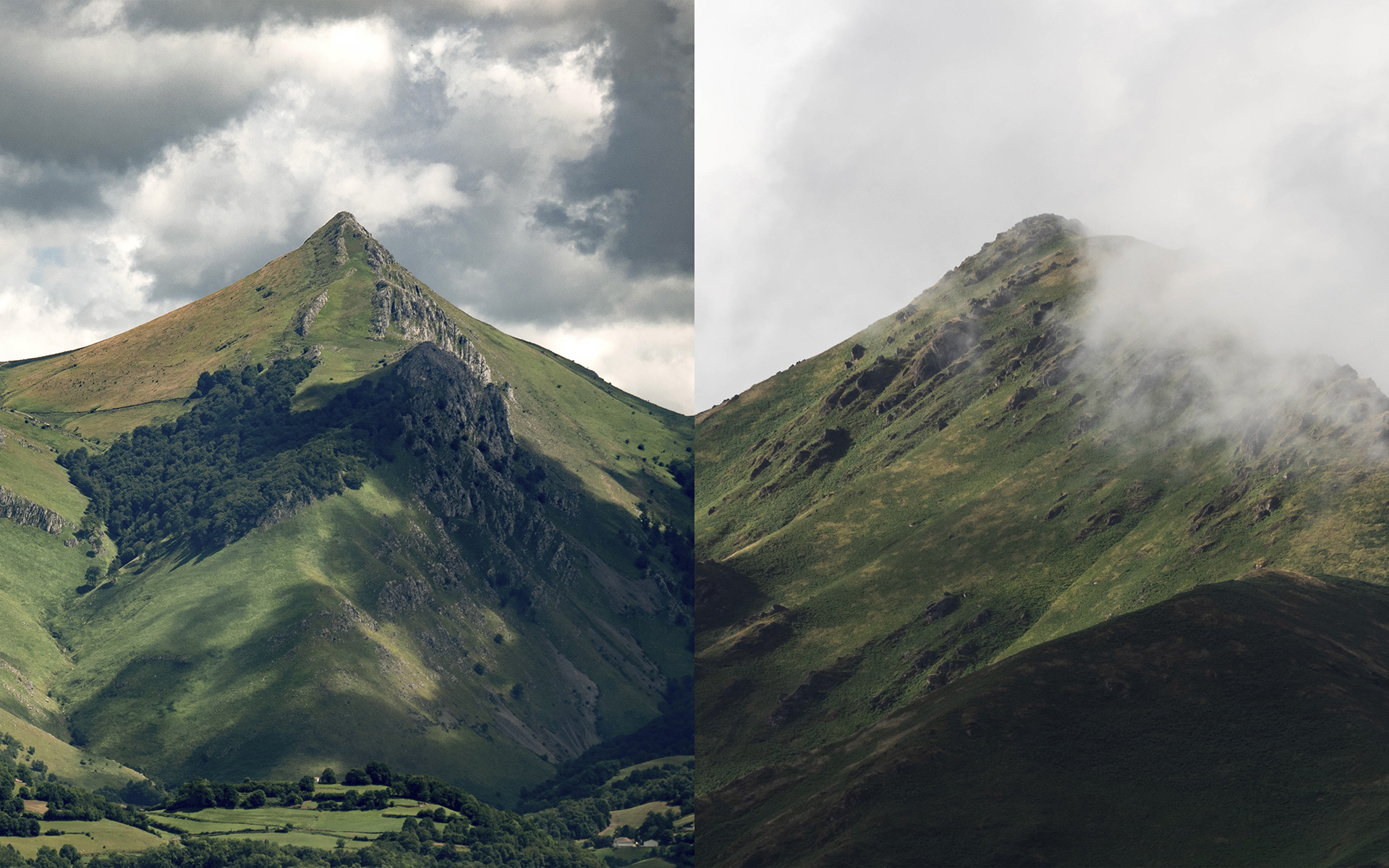 Photography and screen printing about high french landscapes © Pierre d'Alteroche