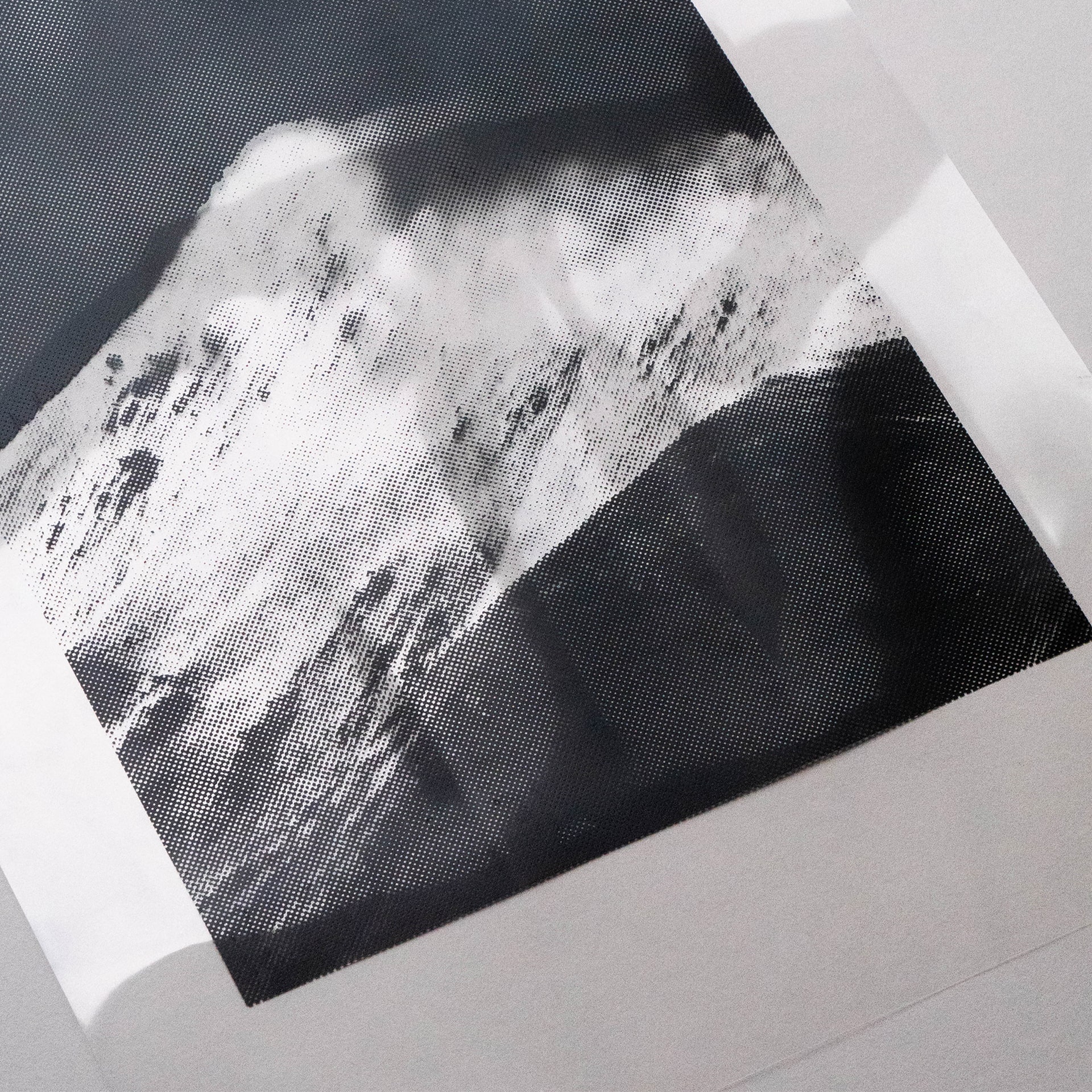 Photography and screen printing about high french landscapes © Pierre d'Alteroche