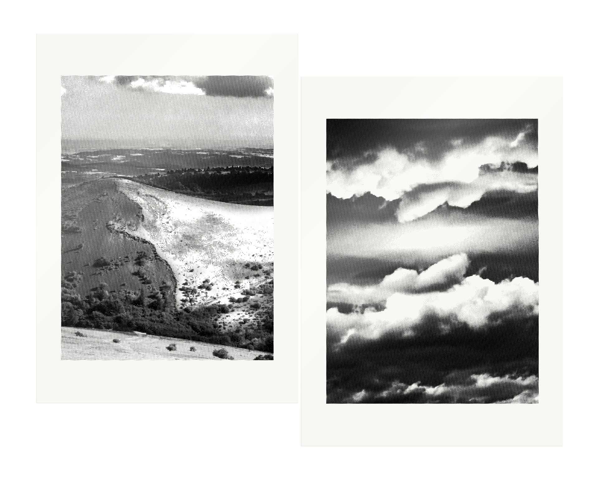 Photography and screen printing about high french landscapes © Pierre d'Alteroche