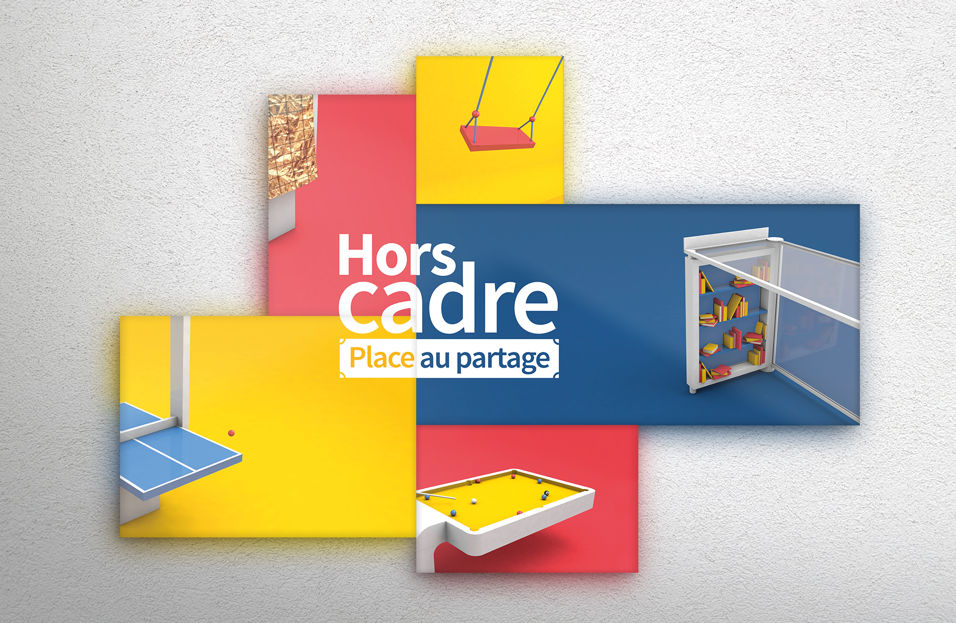 Hors-cadres: diploma project of urban furniture hacking © Pierre d'Alteroche