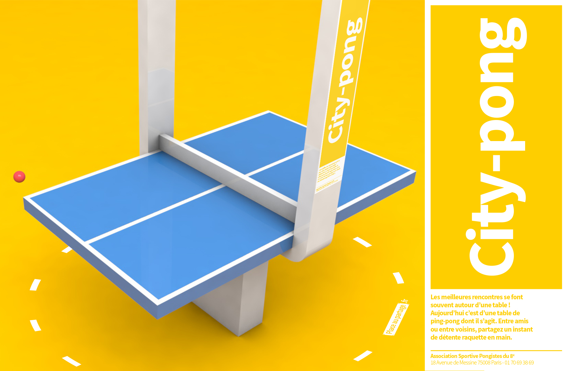 Hors-cadres: diploma project of urban furniture hacking © Pierre d'Alteroche