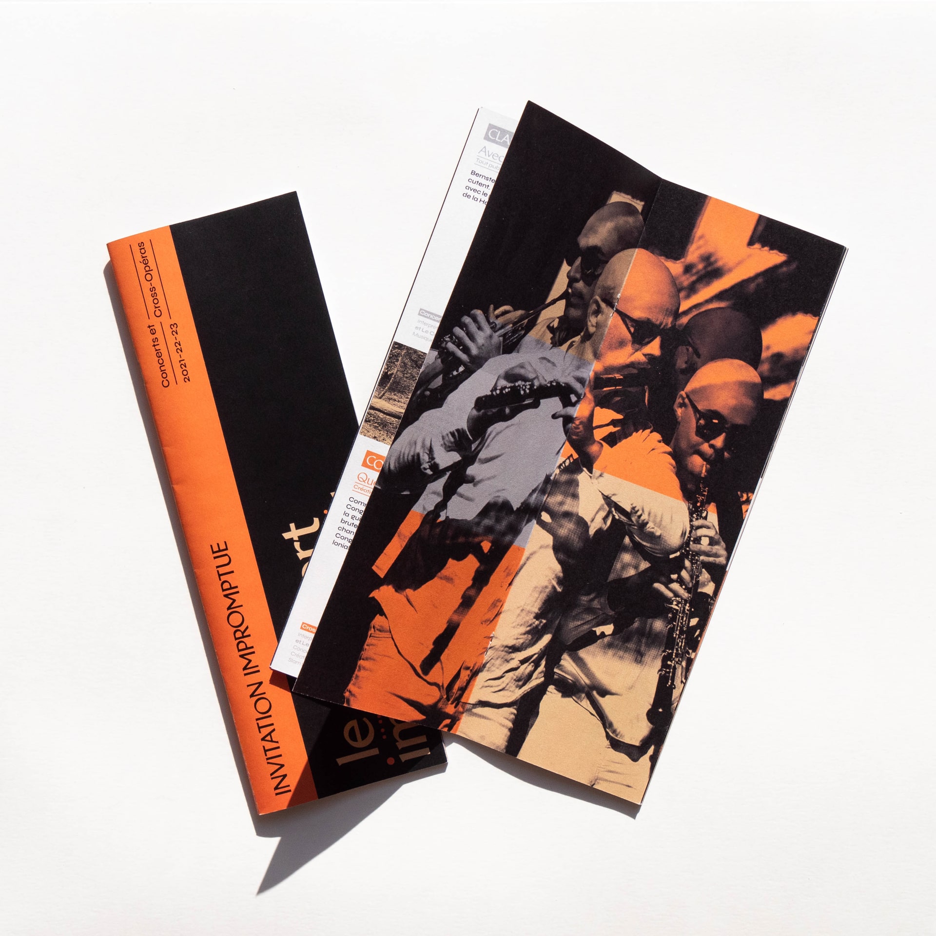 Le Concert Impromptu : branding and print © Pierre d'Alteroche