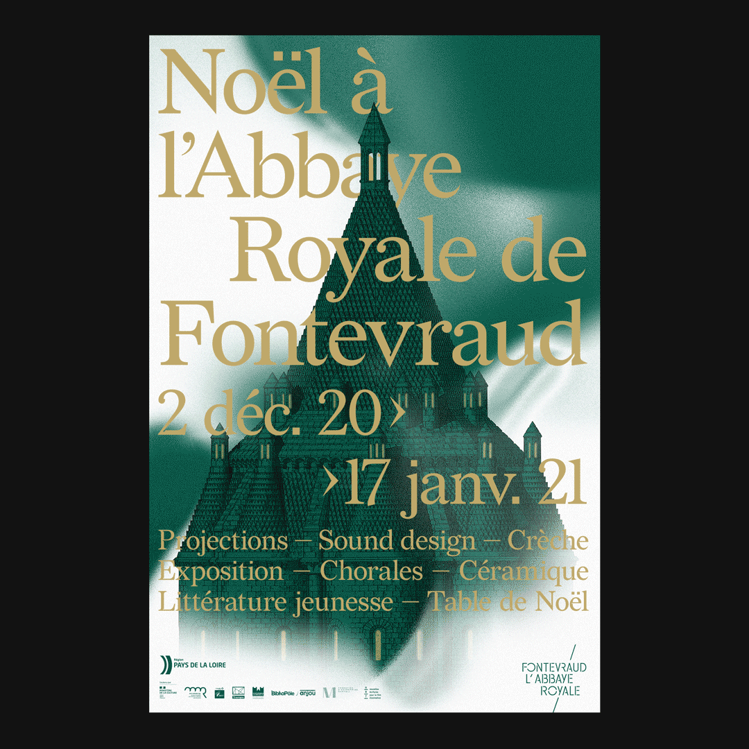 Noël à Fontevraud : print © Pierre d'Alteroche