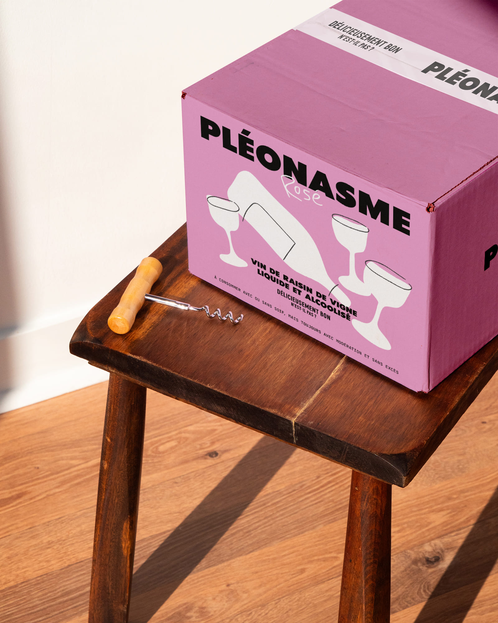 Plenoasme : branding and packaging of a wine brand © Pierre d'Alteroche