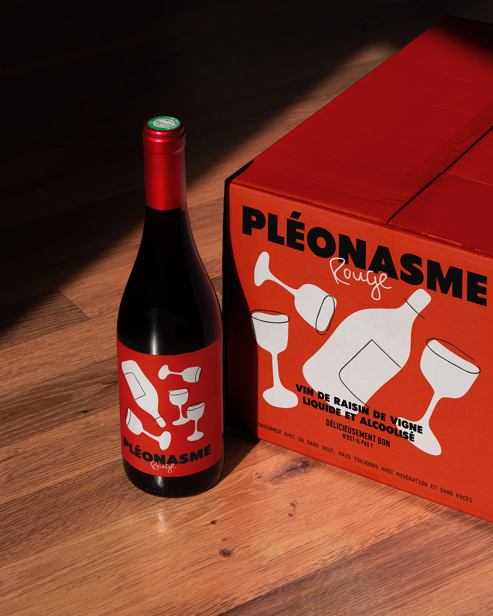 Plenoasme : branding and packaging of a wine brand © Pierre d'Alteroche