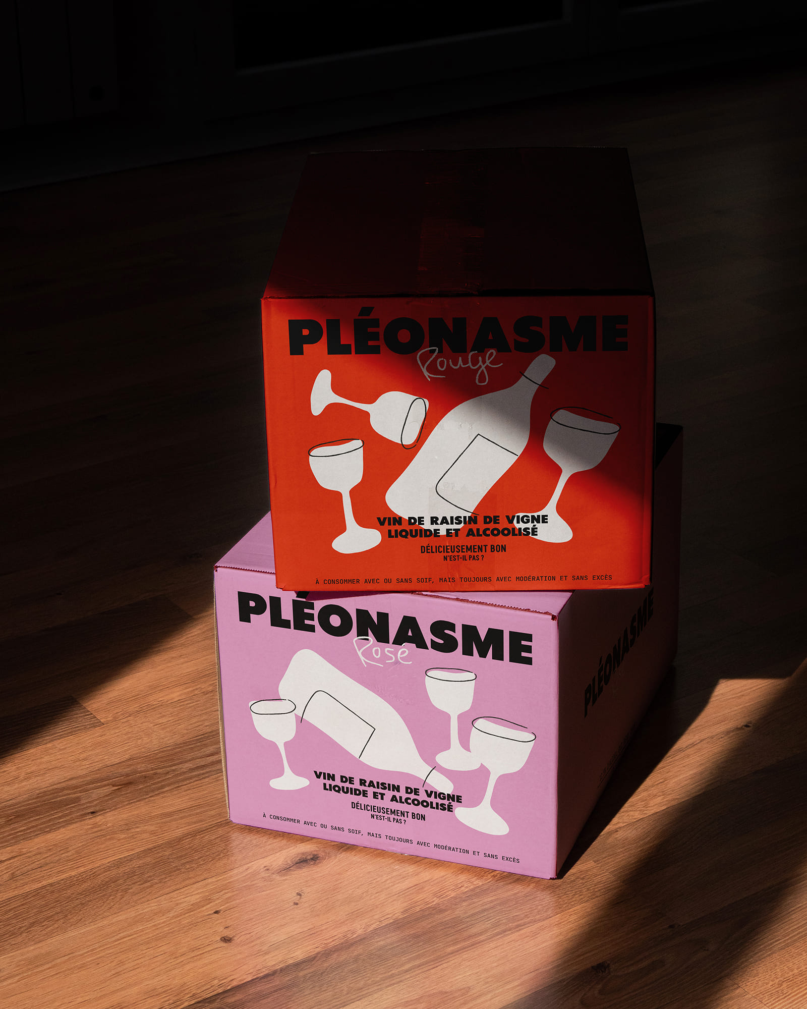 Plenoasme : branding and packaging of a wine brand © Pierre d'Alteroche