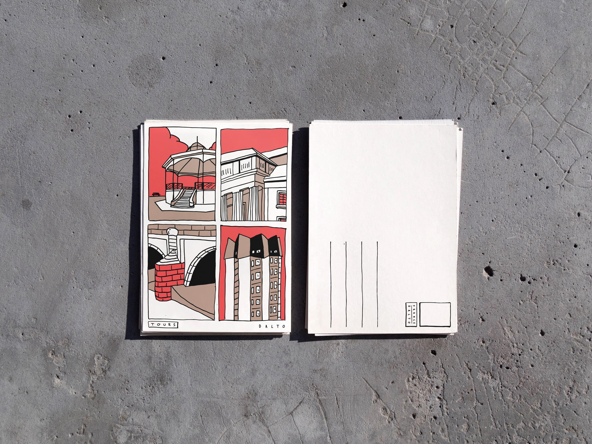 Series of postcards from France © Pierre d'Alteroche