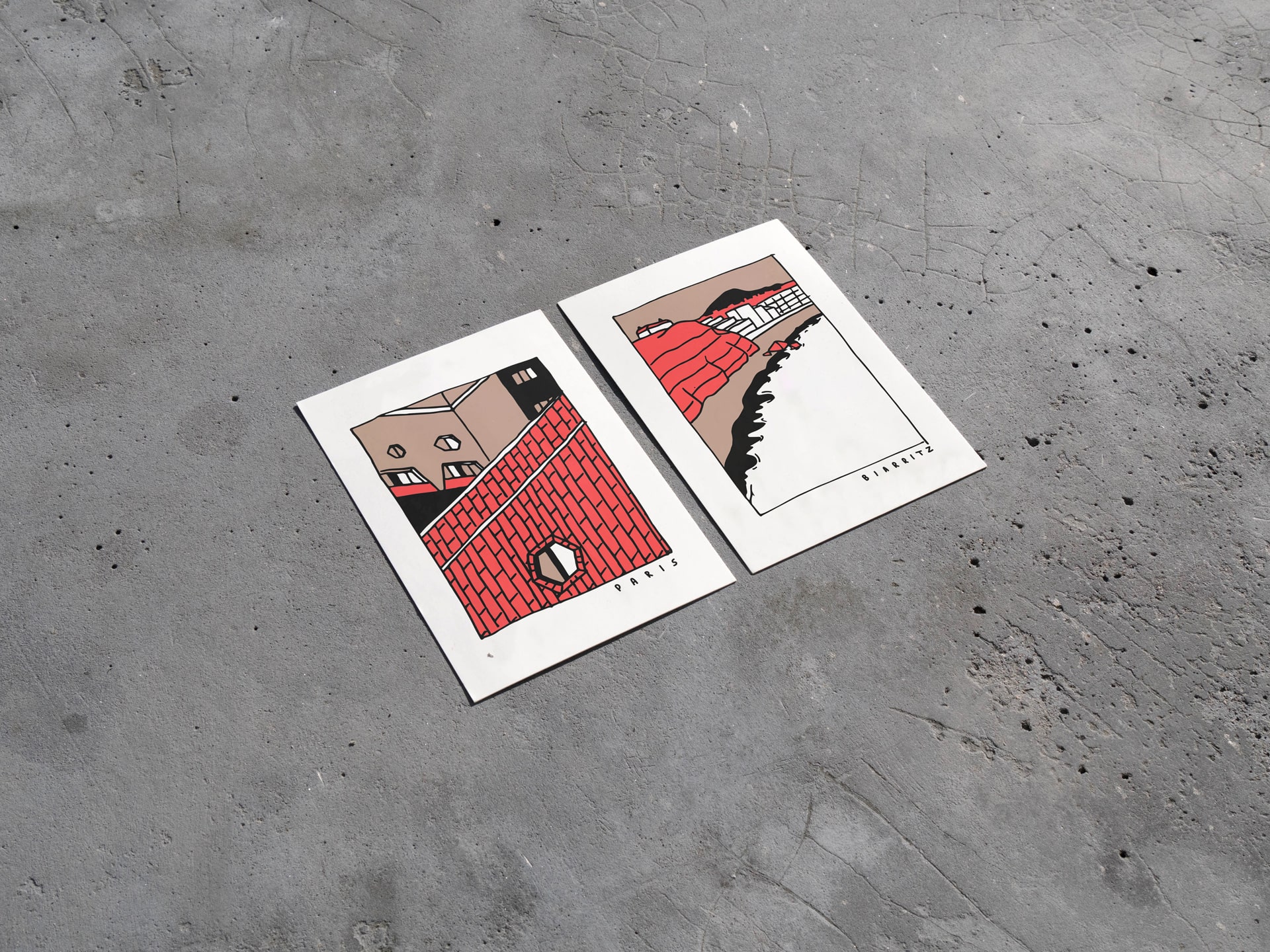 Series of postcards from France © Pierre d'Alteroche