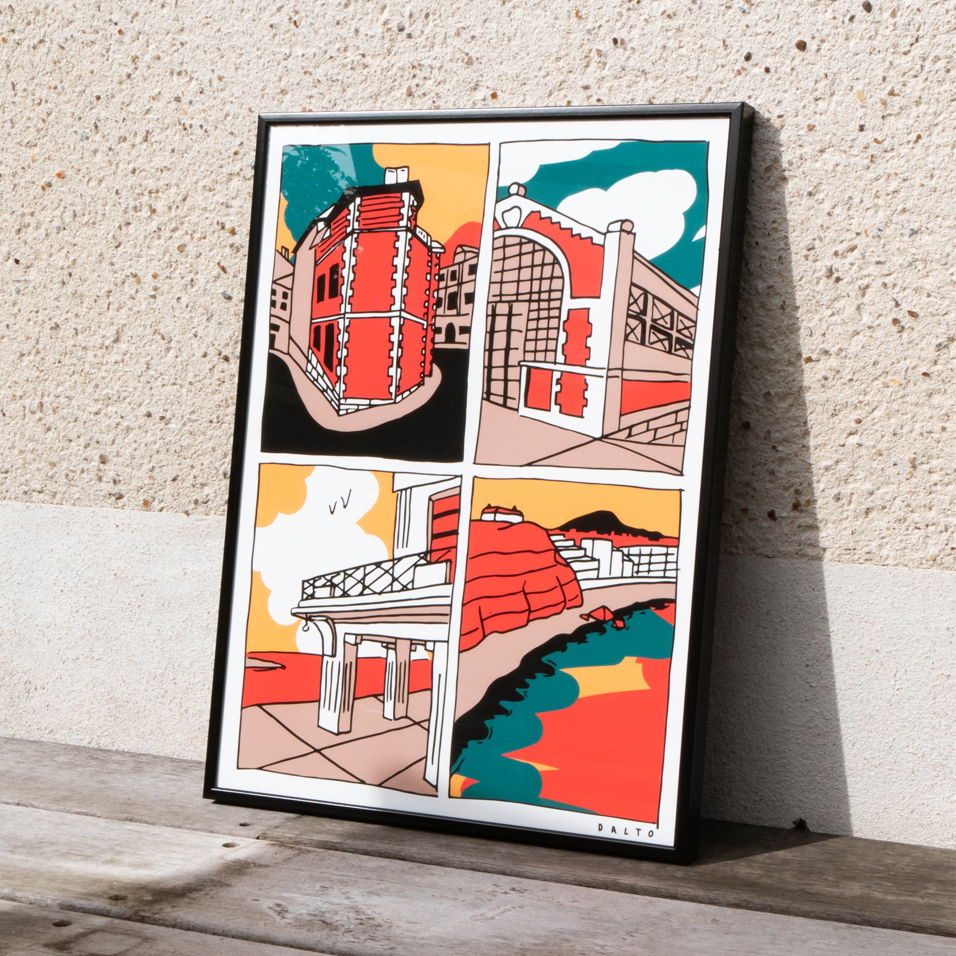 Series of postcards from France © Pierre d'Alteroche