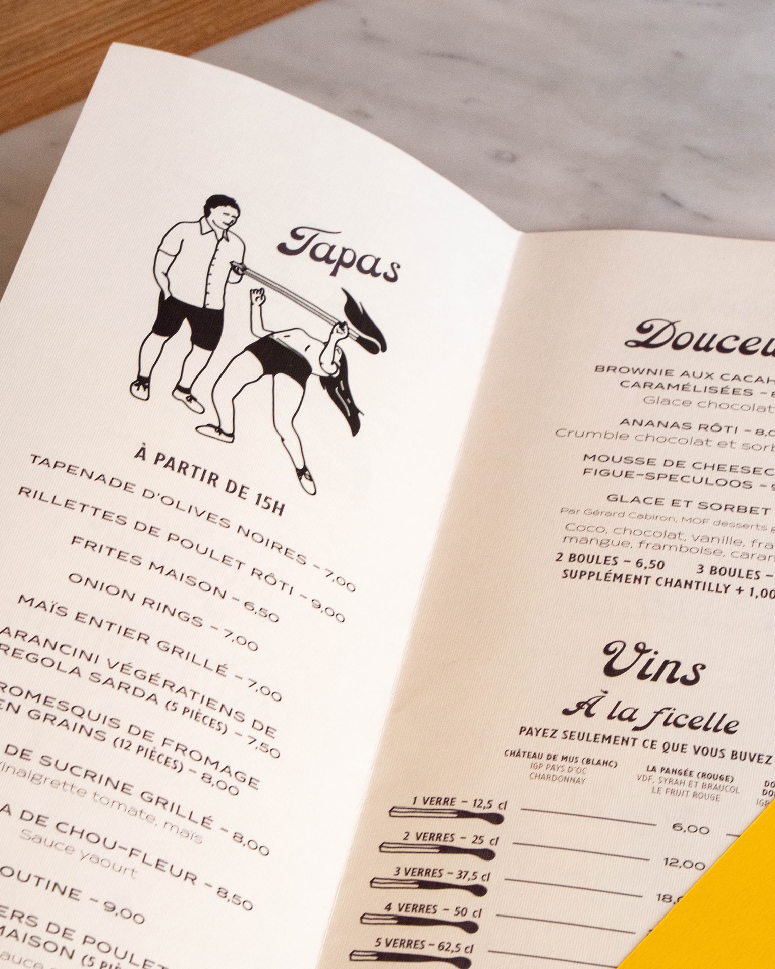 Rôtisserie Sauvage : branding of the parisian restaurant © Pierre d'Alteroche