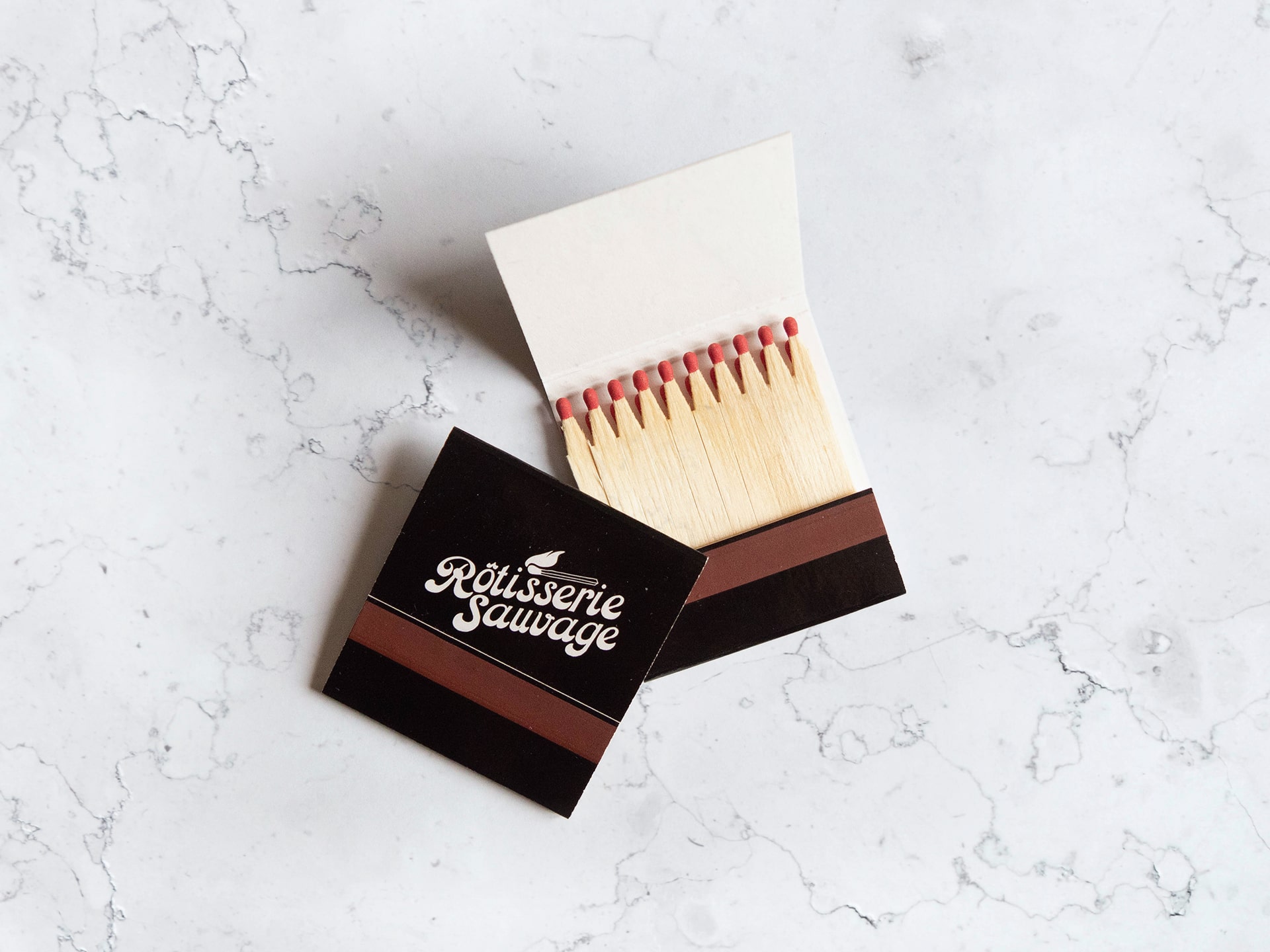 Rôtisserie Sauvage : branding of the parisian restaurant © Pierre d'Alteroche
