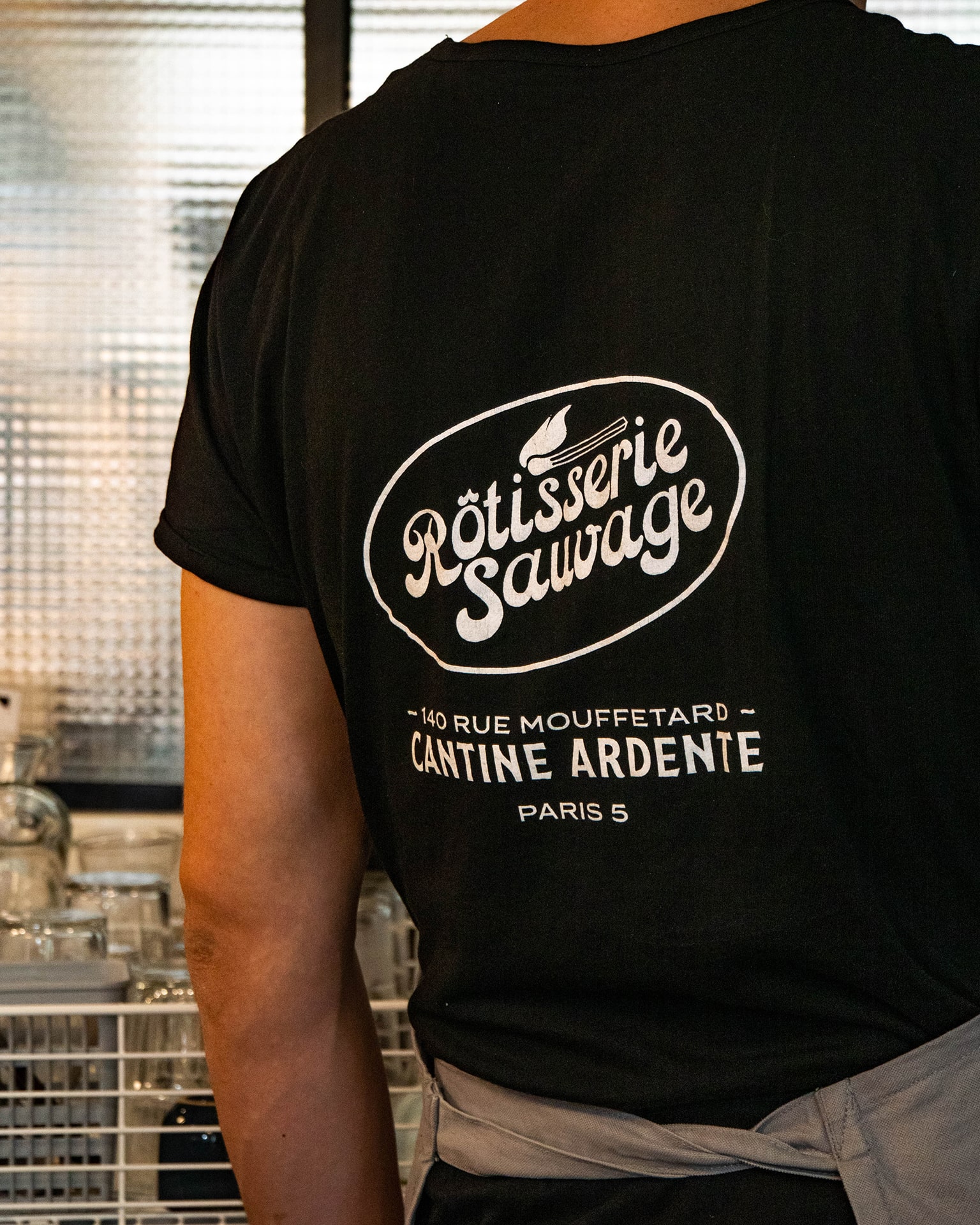 Rôtisserie Sauvage : branding of the parisian restaurant © Pierre d'Alteroche