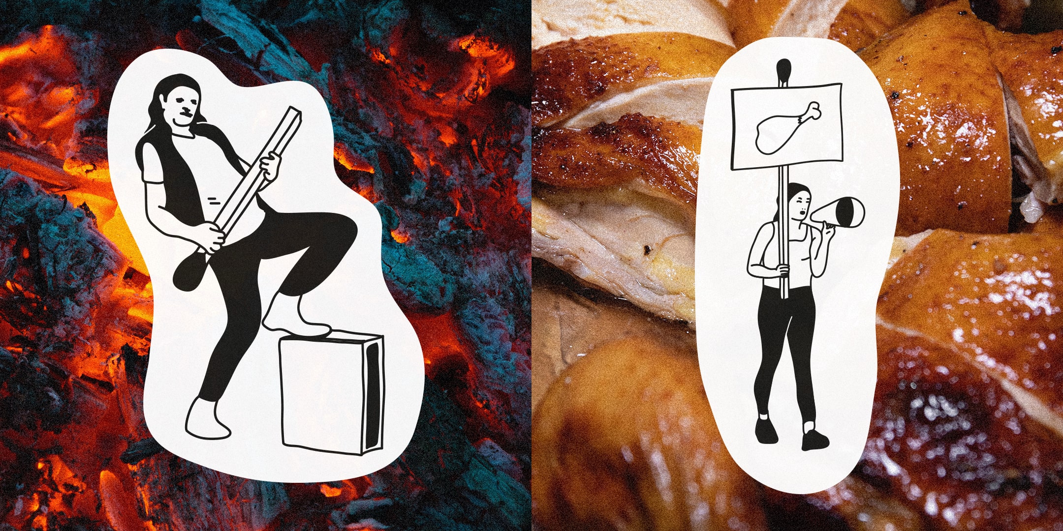 Rôtisserie Sauvage : branding of the parisian restaurant © Pierre d'Alteroche