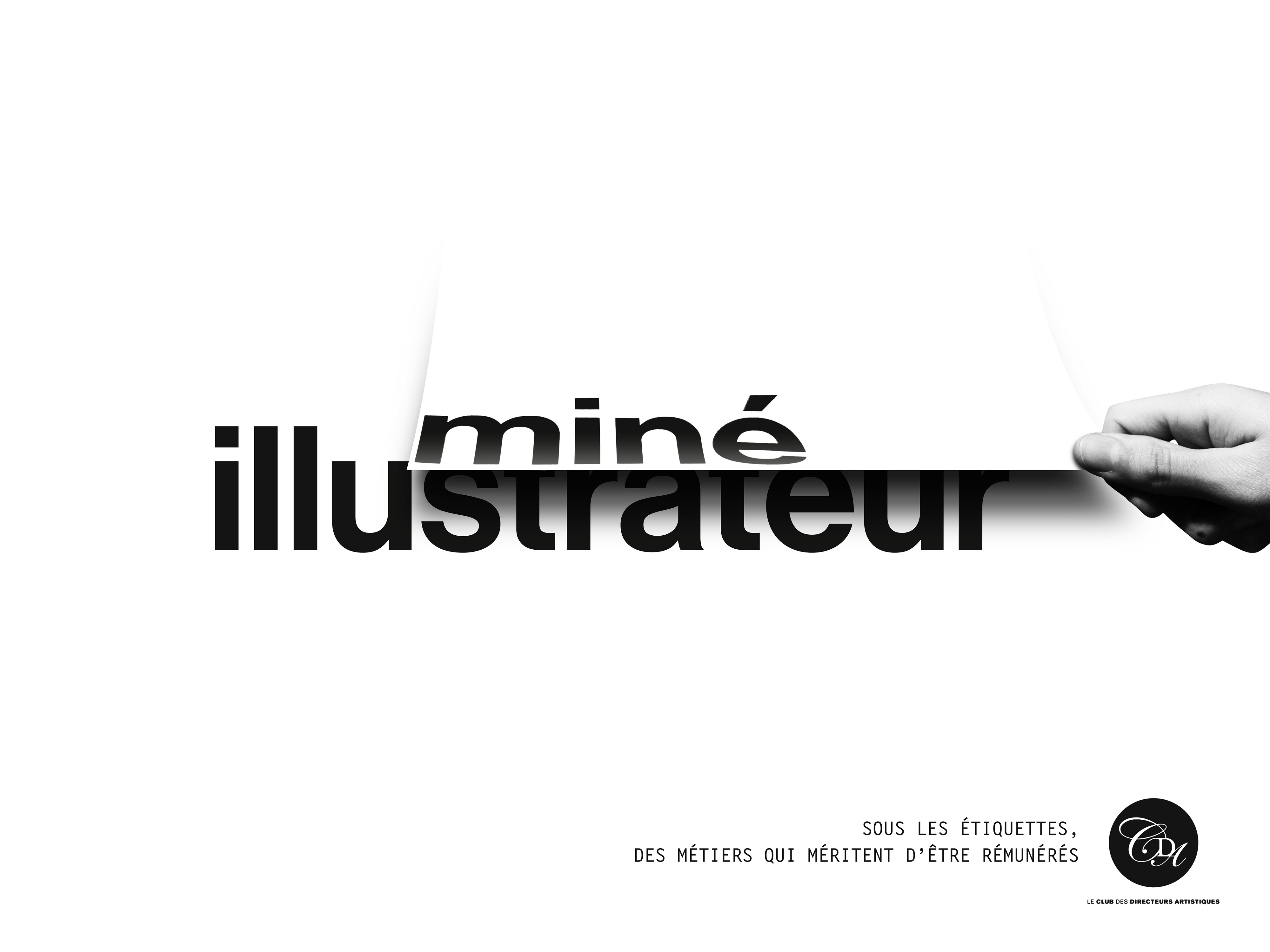 Sous les étiquettes : Club des DA awarded campaign against stereotypes about creative jobs © Pierre d'Alteroche