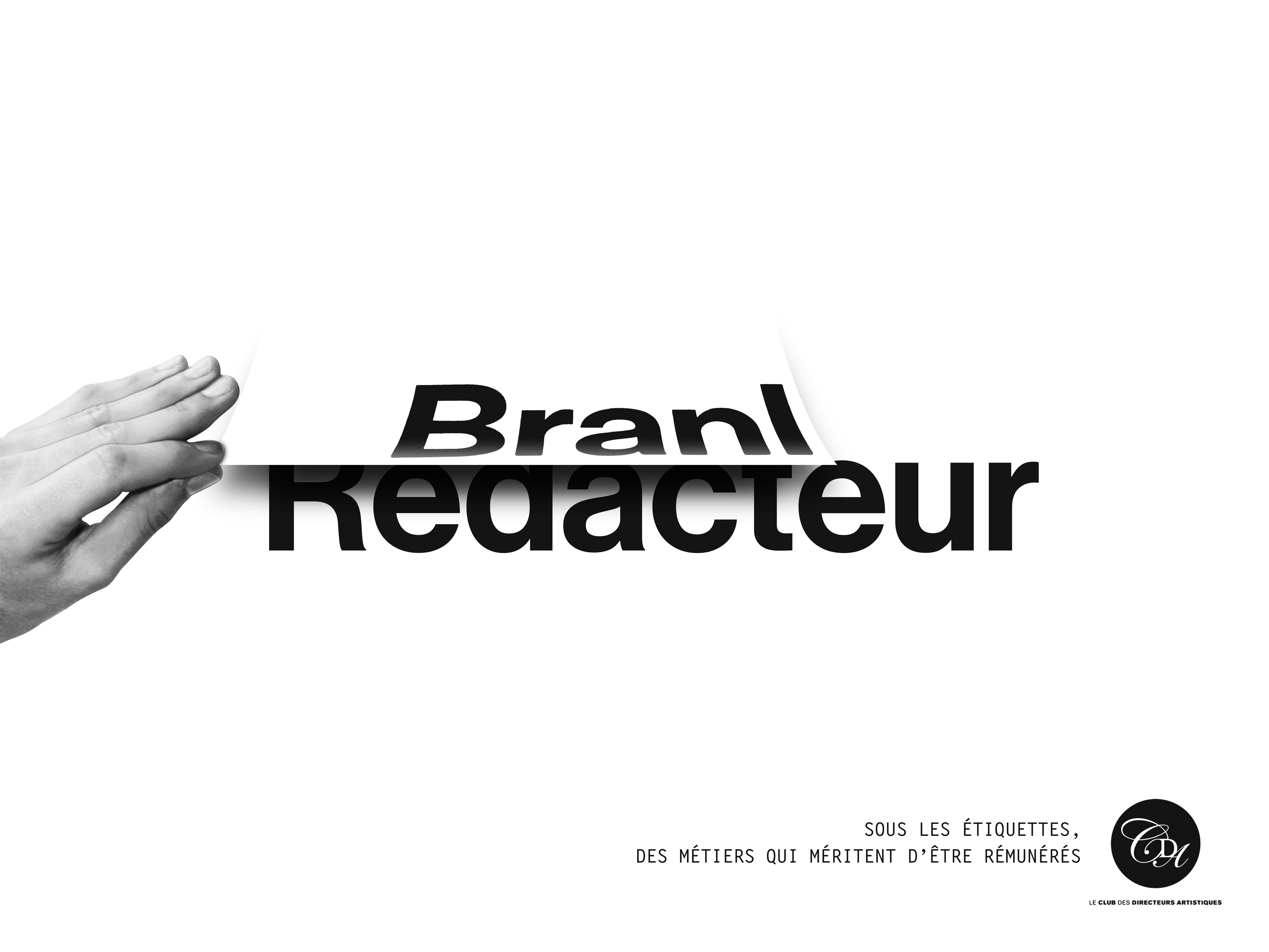 Sous les étiquettes : Club des DA awarded campaign against stereotypes about creative jobs © Pierre d'Alteroche