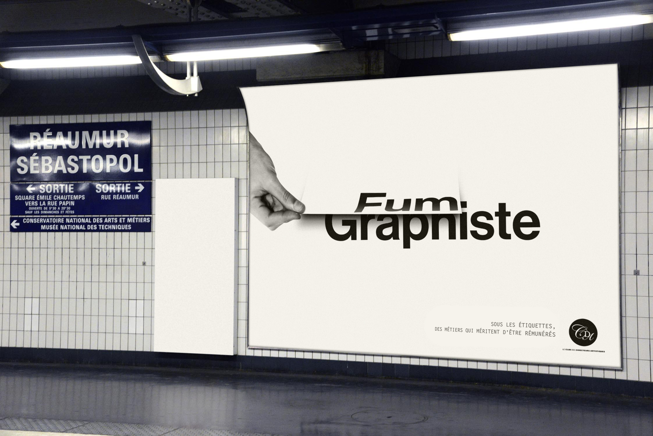 Sous les étiquettes : Club des DA awarded campaign against stereotypes about creative jobs © Pierre d'Alteroche