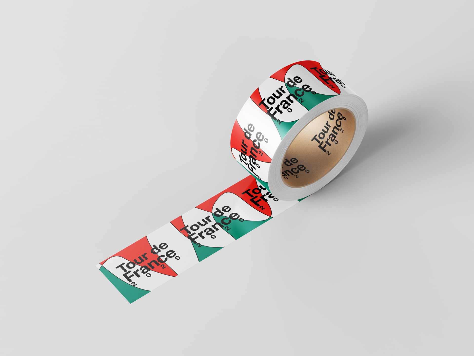 Fictionnal visual identity of the Tour de France 2020  highlighting the richness of the French landscapes © Pierre d'Alteroche