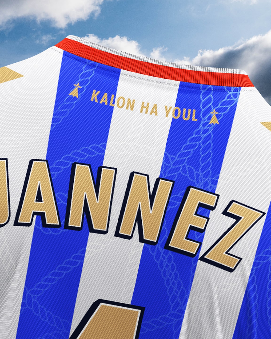 US Concarneau : branding of a football club in Bretagne © Pierre d'Alteroche