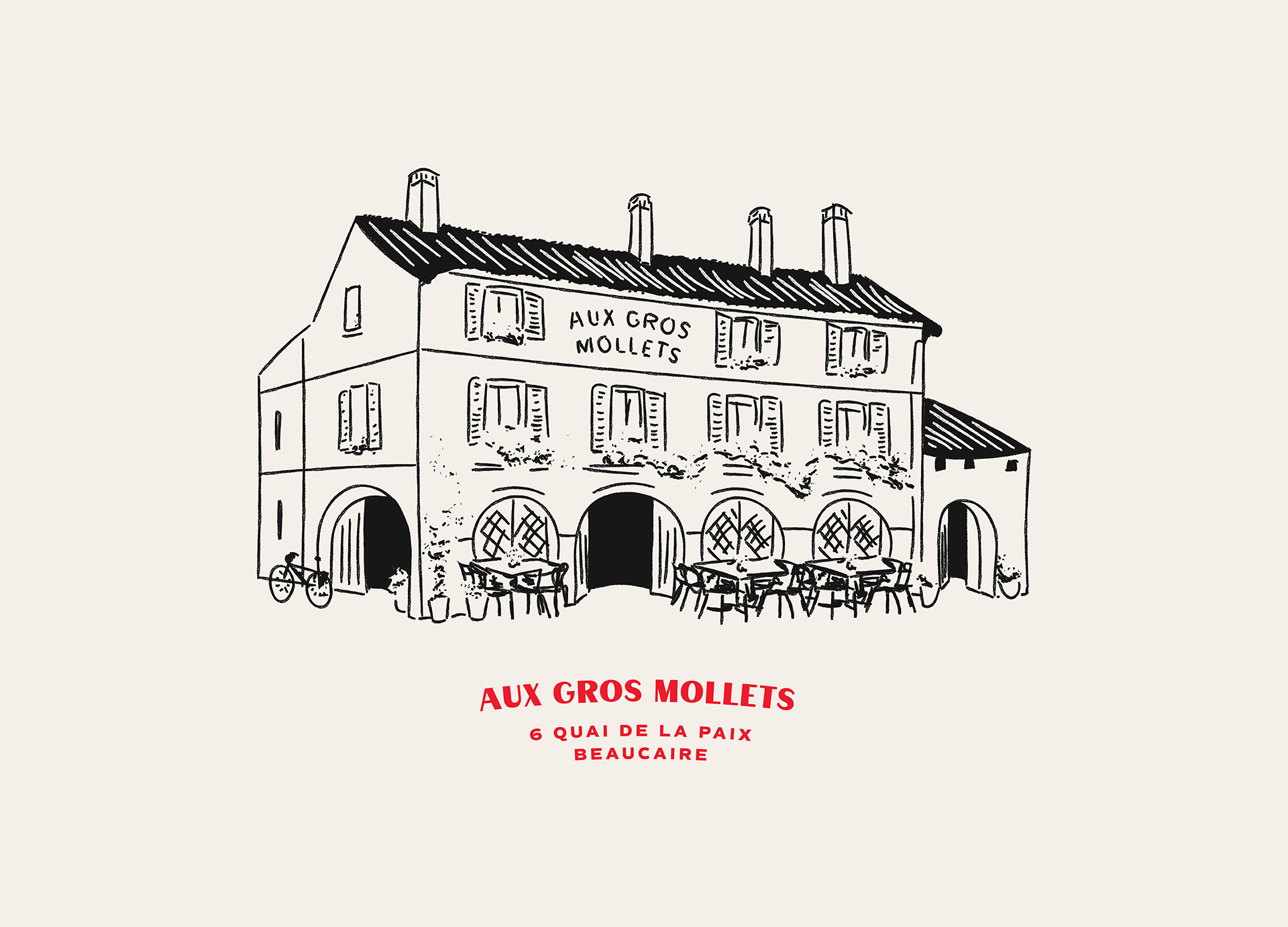 Velotel : branding of an hotel chain for cyclists in France © Pierre d'Alteroche