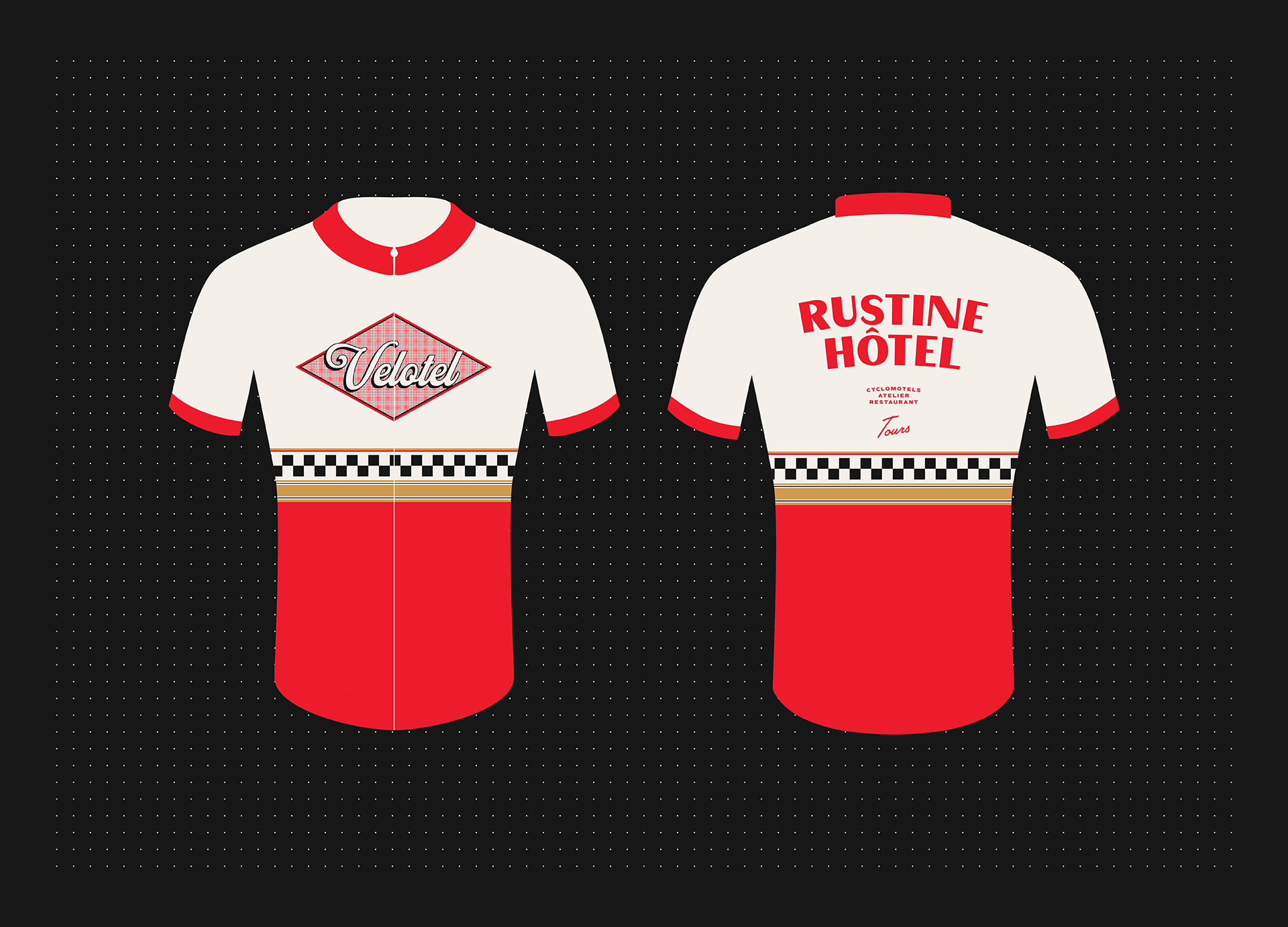 Velotel : branding of an hotel chain for cyclists in France © Pierre d'Alteroche