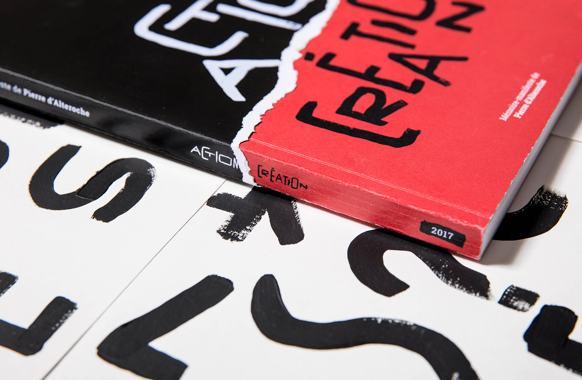 Action / création : master thesis about ethics in graphic design © Pierre d'Alteroche