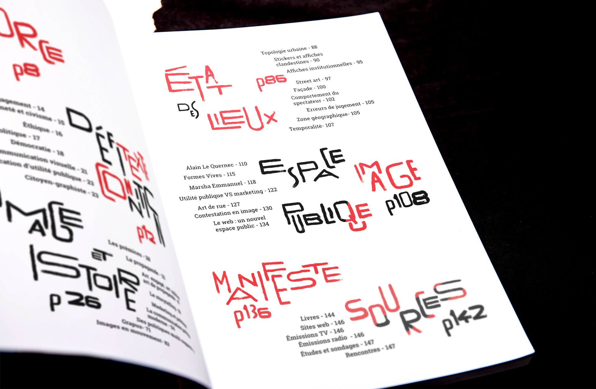 Action / création : master thesis about ethics in graphic design © Pierre d'Alteroche