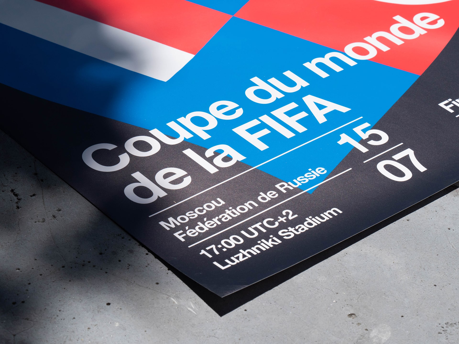 FIFA World Cup 2018 posters © Pierre d'Alteroche
