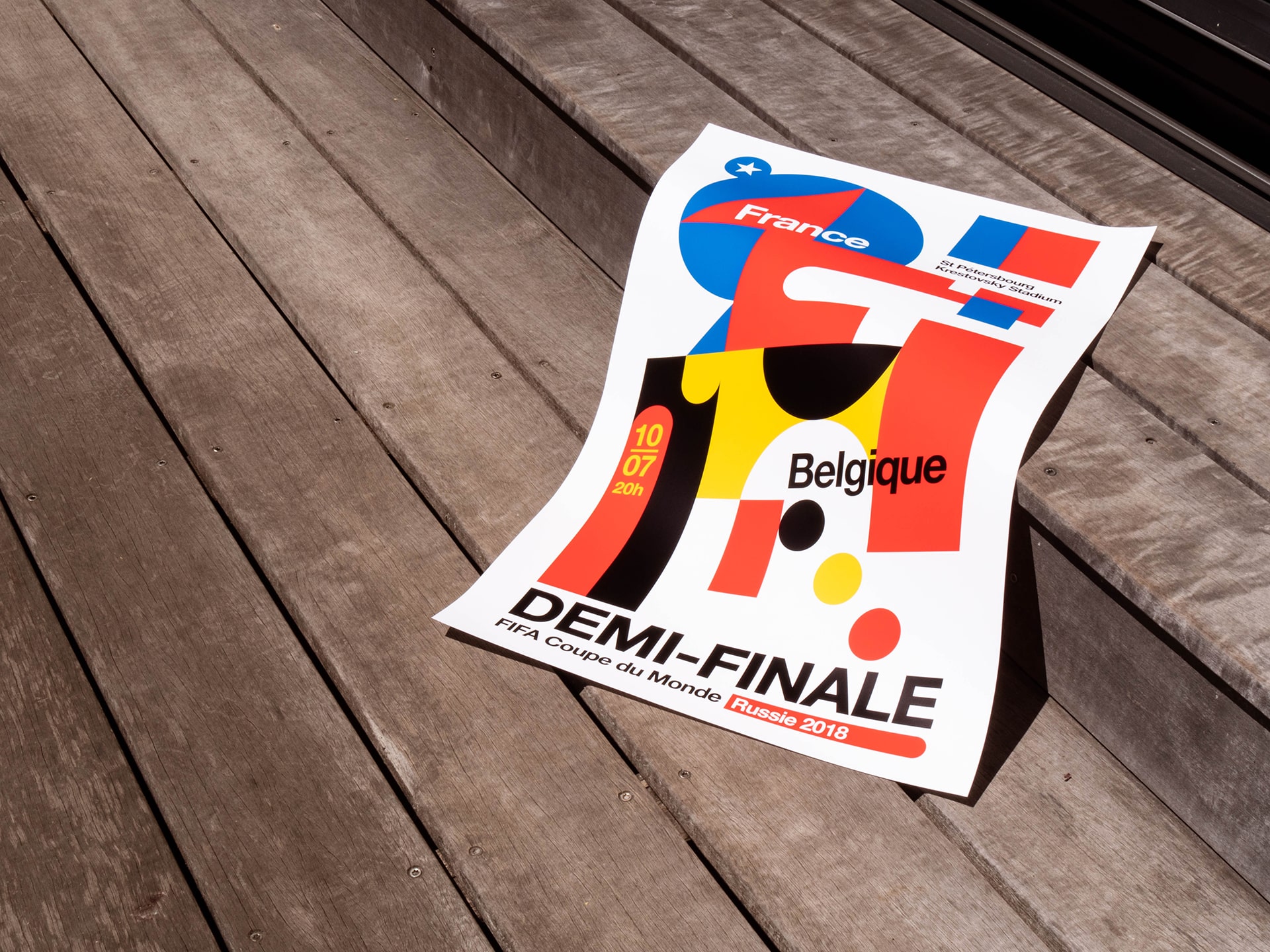 FIFA World Cup 2018 posters © Pierre d'Alteroche
